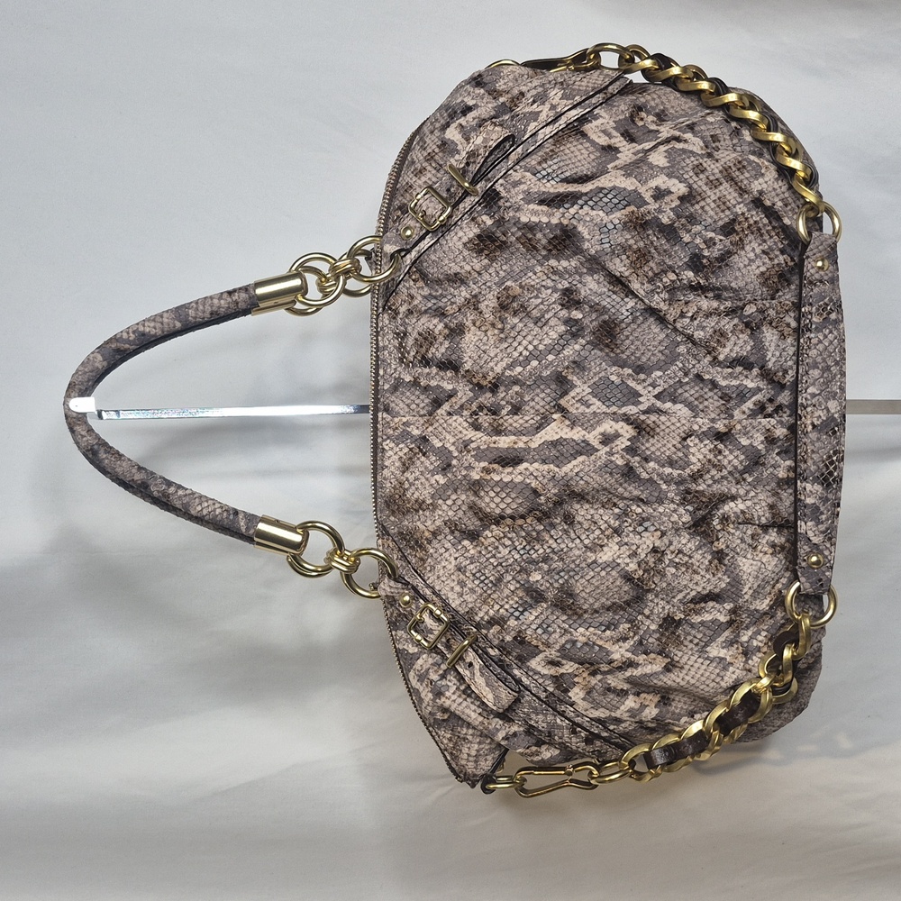 Coach Madison Embossed Python Sophia Satchel NWOT $698 RETAIL - Picture 7 of 17